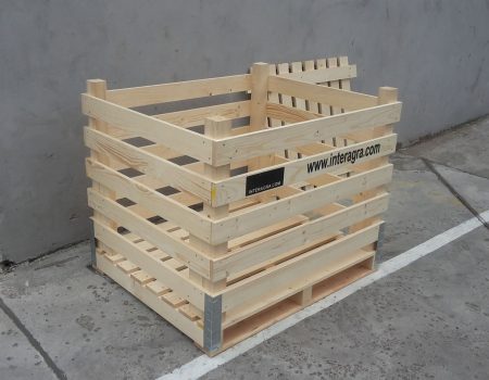 Houten kisten voor Pompoenen