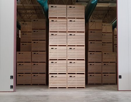 Houten kisten voor ventilatie opslag Airbag