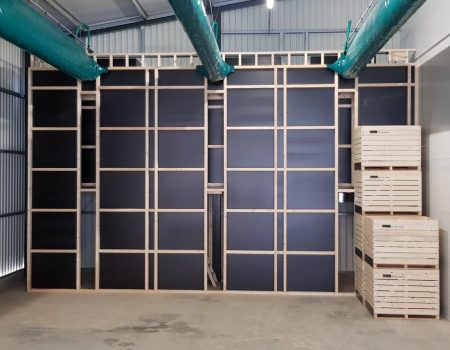 Zuigventilatie Houten Kisten - Aardappelkisten