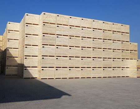 houten aardappelkisten voor groente opslag