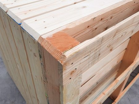 3 lariks vierkant hout